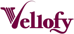 vellofy transparent white backing